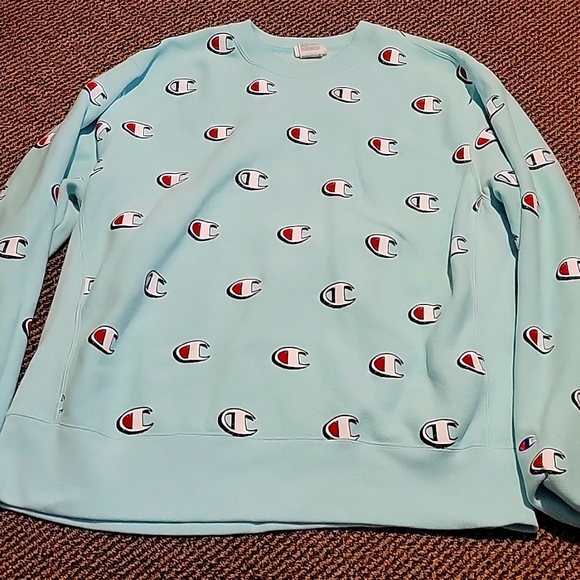 Champion Other - Champion logo mint sweatshirt